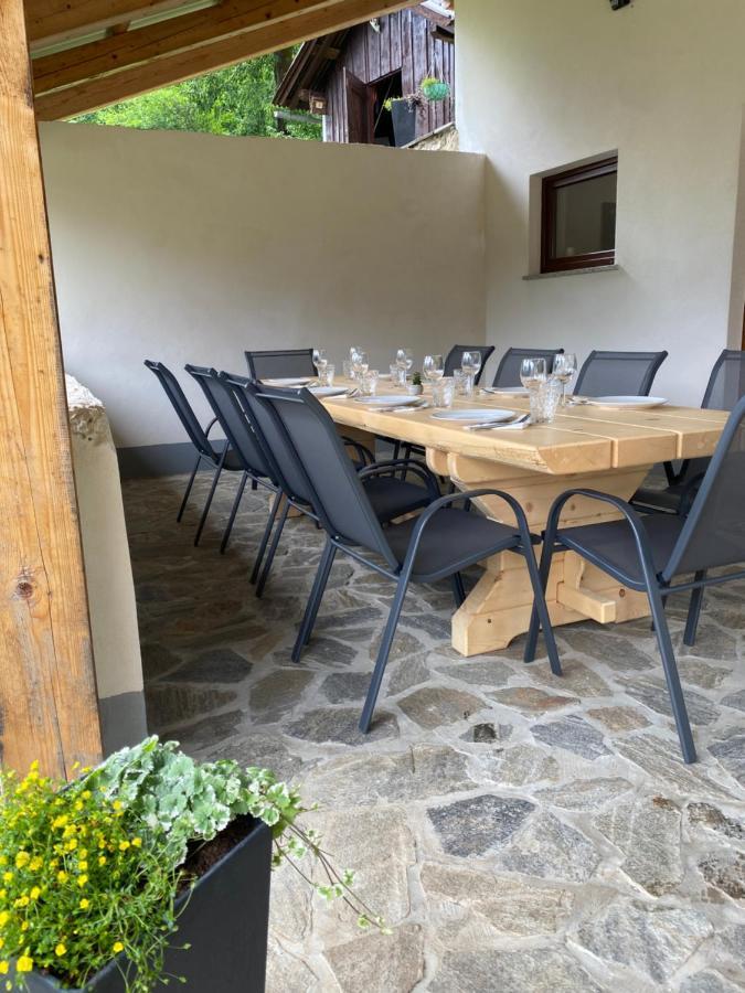 Posestvo Tmzek Villa Bovec Bagian luar foto