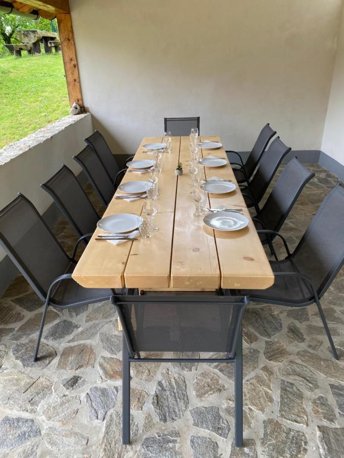 Posestvo Tmzek Villa Bovec Bagian luar foto